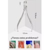 Xiaoya Alicate De Acero Inoxidable Para Pedicura Con Capucha