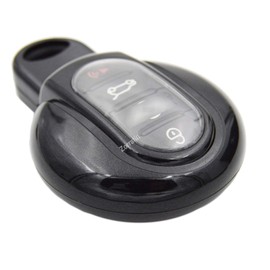 Zorratin Metallic Color Glossy Key Fob Cover for MINI Cooper F54-F57, F60 (2014-2025), ABS Material, Passenger Car, Red