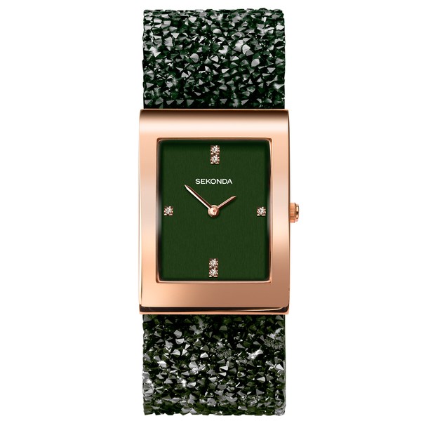 Sekonda Rocks Ladies 26mm Quartz Watch in Green with Analogue