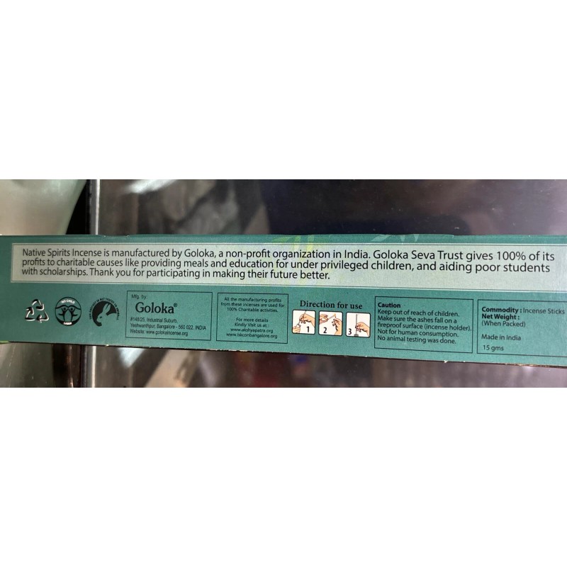 Owl Spirit (Cedarwood) Incense Sticks by Native Spirits NEW -
