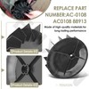 AC-0108 Air Compressor Fan 5.75" OD Replacement for Craftsman DeVilbiss