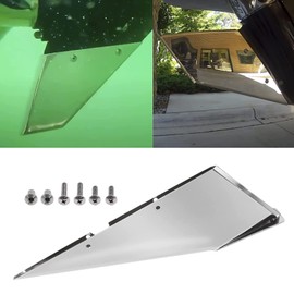 YMT 99022 Inboard Skeg Guard Protector Safe-Skeg Marine-Grade Stainless Steel for Volvo Penta SX Drive Single Prop 1995-2006