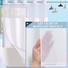 Conbo Mio No Hook Shower Curtain with Snap in Liner