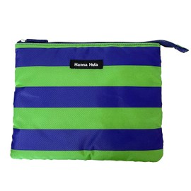 Hannafura Deodorizing Pouch, Border Green, Antibacterial