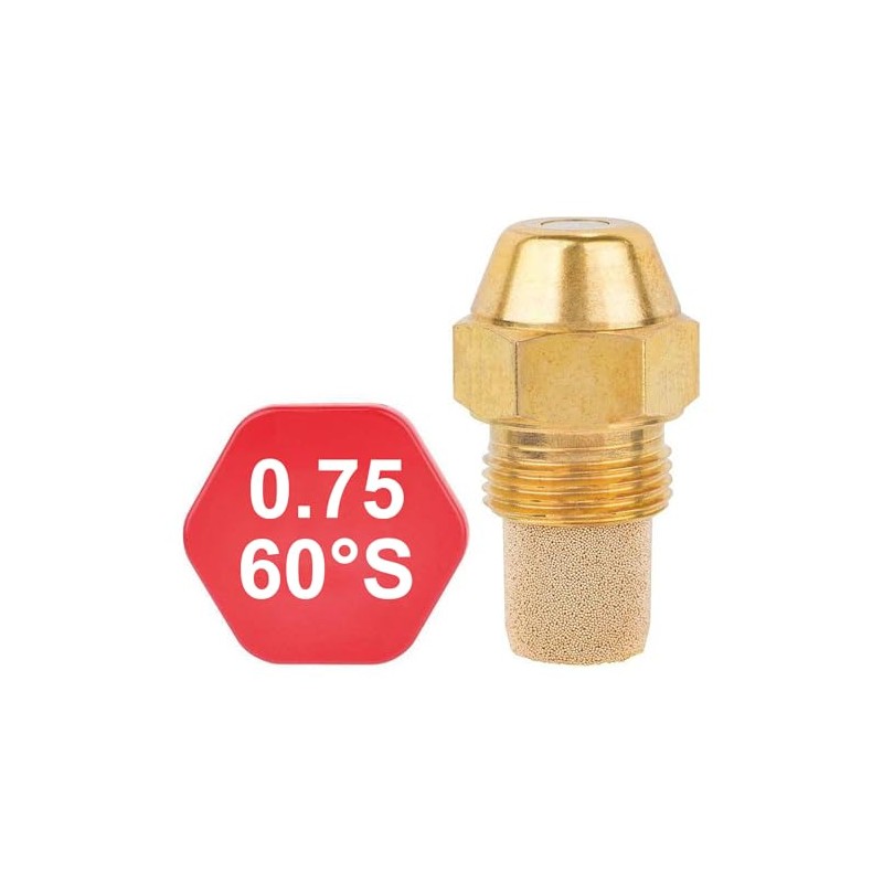 NOZZLE OD TYPE S-0.75 S FLOW 0.75 US GAL/H 60
