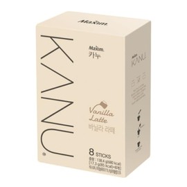 Kanu Maxim Latte Instant Coffee (Vanilla (17.3g x 8T))