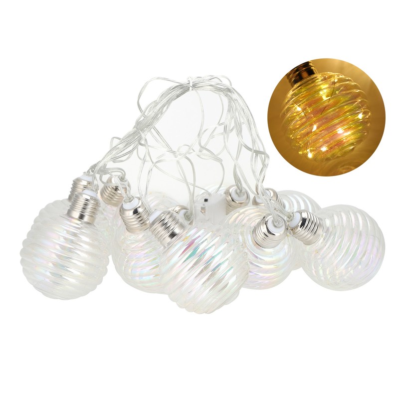 18ft Copper Wire Bulb Light LED USB Or Battery Powered