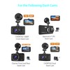Car Dash Cam Mount bracket for ORSKEY TOGUARD Claoner YUNDOO