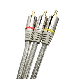 Skywalker HQ Premium Triple RCA Audio/Video Cable, 12-Feet
