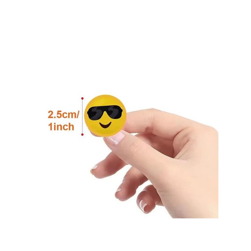 100pcs Small Yellow Smiley Face Laughing Happy Smile Designs for