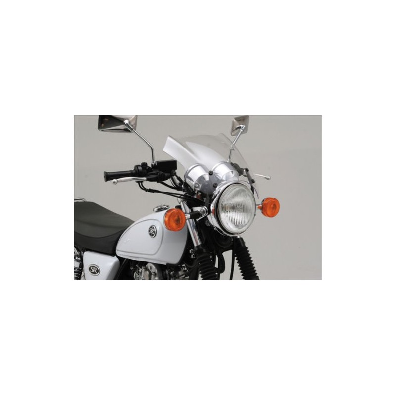 デイトナ(Daytona) バイク用 スクリーン SR400FI(10-21) SR400/500(78-08)専用 エアロバイザー/ブラストバリアー 車種専用ステー 29881