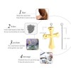 Stainless Steel Cross Memorial Cremation Ashes Urn Pendant Necklace Keepsake