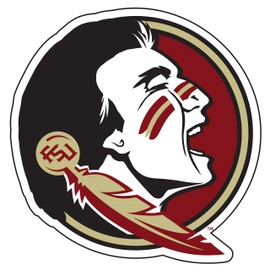 FSU FLORIDA STATE SEMINOLES Large 12" Auto Magnet