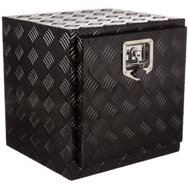 Brait Br18B Aluminum Truck Pickup Underbody Under Bed Tool Box Trailer Bed Rail Storage, 18" L, Black