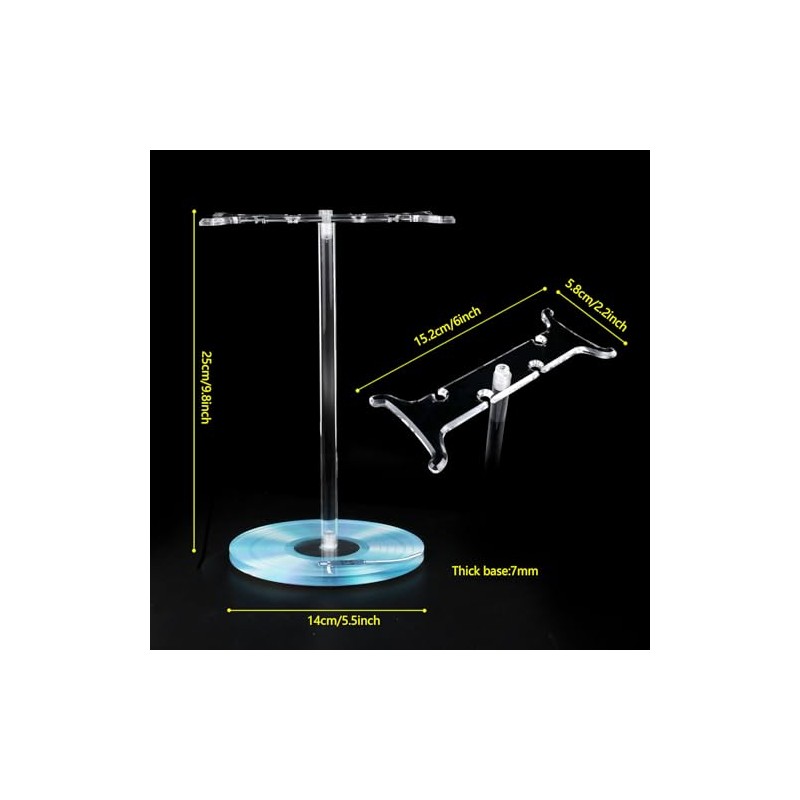 Soporte para auriculares dual (grabación azul/LP)