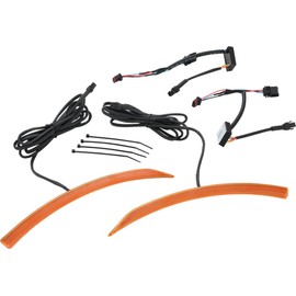 Slayer Sequential Fender Turn Signal Running Lights For Can-Am Ryker And Spyder RT F3 2019+ Pair By Show Chrome 41-187A