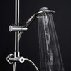 Hotel Spa - 7-Inch Rainfall Combo with Slide Bar, 48-Setting