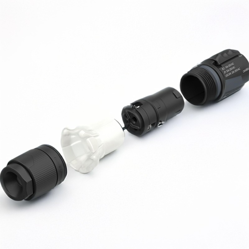 1 Each NEUTRIK NAC3M-TRUE1-S & NAC3F-TRUE1-S 20A Power in/Out Cable
