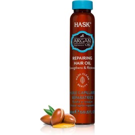 Hask Ampolleta Reparadora Con Aceite De Argan Hask 18 Ml