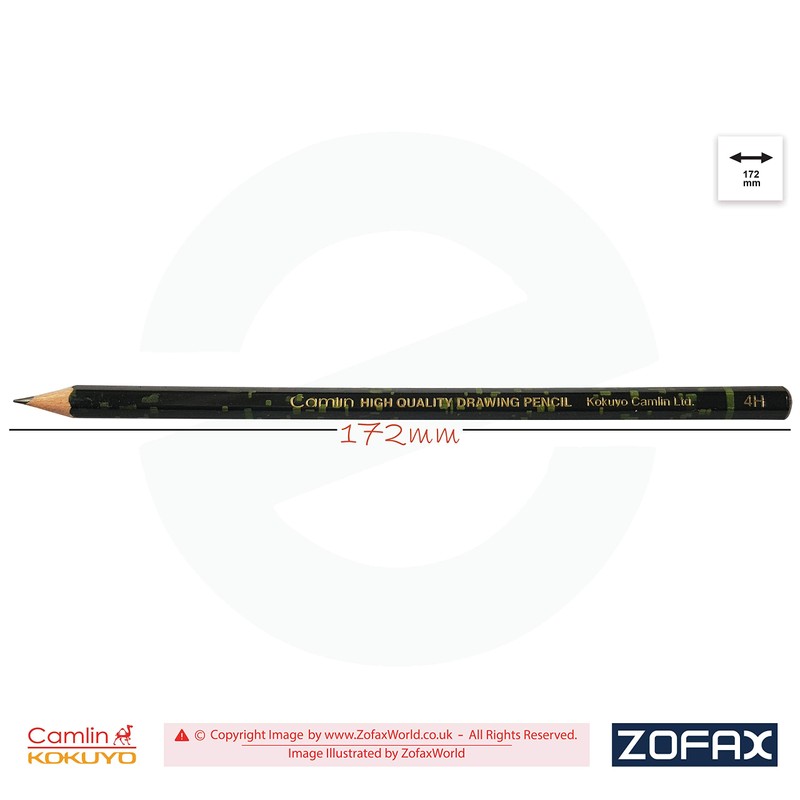 KOKUYO CAMLIN 4H Graded Drawing Pencils Combo Pack Sketch Tone