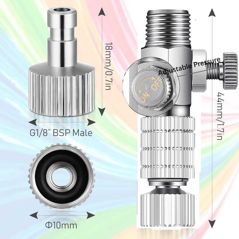 Professional Airbrush Accessories Air Brush Quick Release Coupler Plug Disconnect