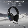 ATTACK SHARK L90 Ultralight Wireless Gaming Headset, BT, 2.4G, 3.5mm