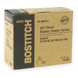 Bostitch 3/8" Length Staples for 21680B and 21680B-ALM Stapler, 18,000 Per Box