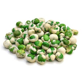 NY SPICE SHOP Wasabi Green Peas – 1 Pound Hot Wasabi Peas - Wasabi Coated Green Peas - Salted, Crunchy and Spicy | Spicy Snack - Dried Green Pea Coated in Wasabi – Fresh, Delicious Green Snacks (Peas)