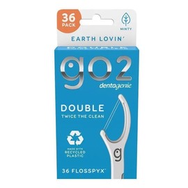 Dentagenie GO2 Dentagenie Flosspyx Minty (Double - Twice the clean) X 36
