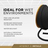 ATERET Twisted 3-Strand Black Polypropylene Rope Monofilament I 5/16" x