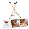 VICASKY Show Racks for Floor Wood Display Stand Folding Bracket