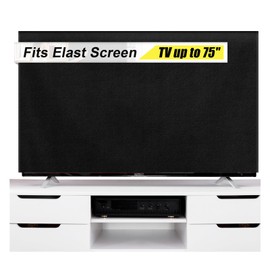 Fanfanwin 75''W x 42''H Textile Anti-scratch TV Cover for Moving Fits TV Screens up to 70"-75" Heavy Duty Tear resistance Flat Screen Protection During House Moving, Storing, or Home Renovation