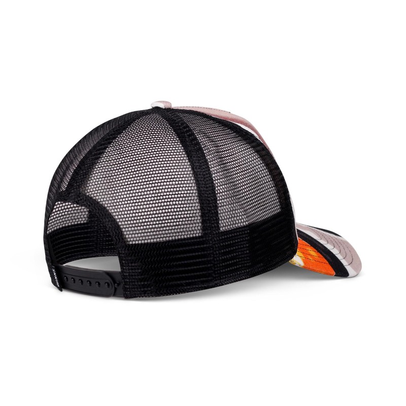 Djinns - Paintdots (Black/Orange/Purple) - Trucker Cap Mesh Cap Hat