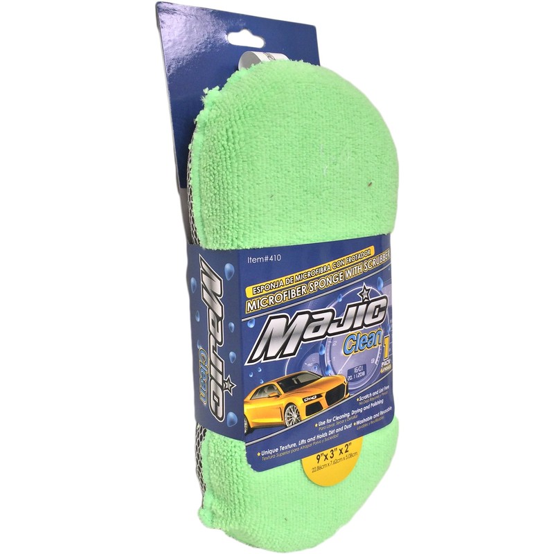 Majic Microfiber Portable Car Wash Kit (8 Pieces)