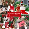 TRIOSK Christmas Magnets 3D Illusion Fridge Magnet Chipmunk with Saying