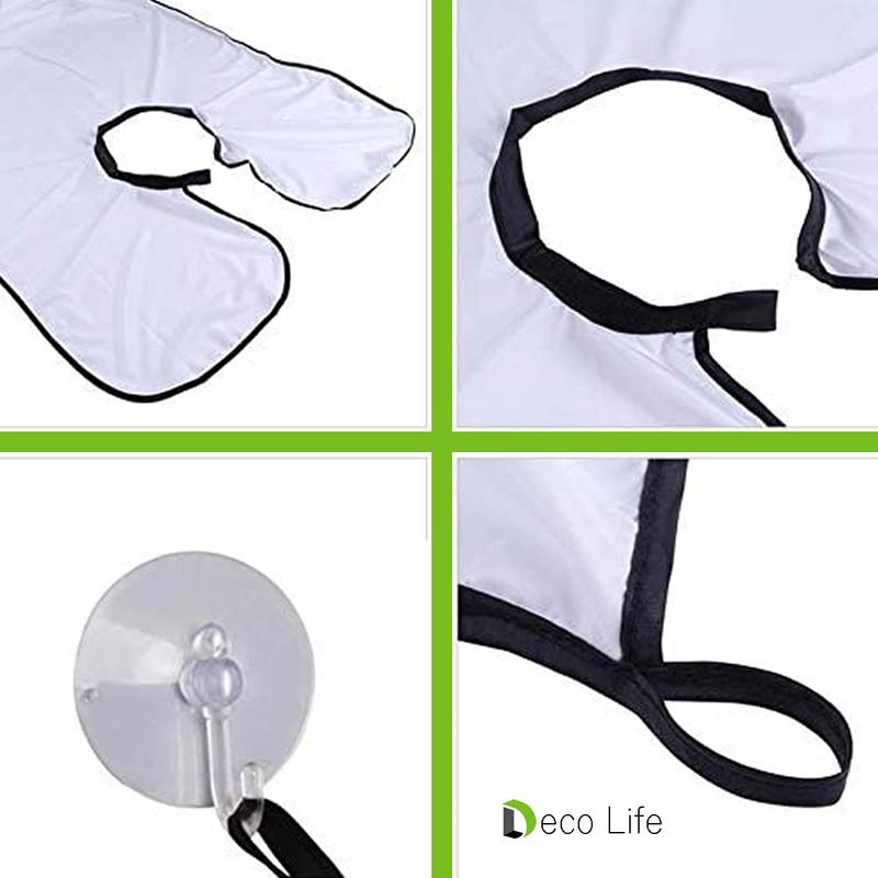 Deco Life Beard Shaving Bib Beard Trimming Apron Beard Catcher