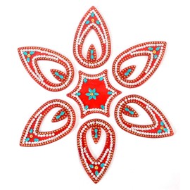Amba Handicraft Rangoli/Home Decor/Diwali/Gift for Home/Interior Handcrafted/Floor Stickers/Wall Stickers/Wall Decoration/Floor Decoration/New Year Gift/Party. Rangoli 170