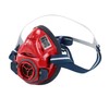 Esc11 M-100-RD TW (TwoWay) Dust and Toxic Mask Red