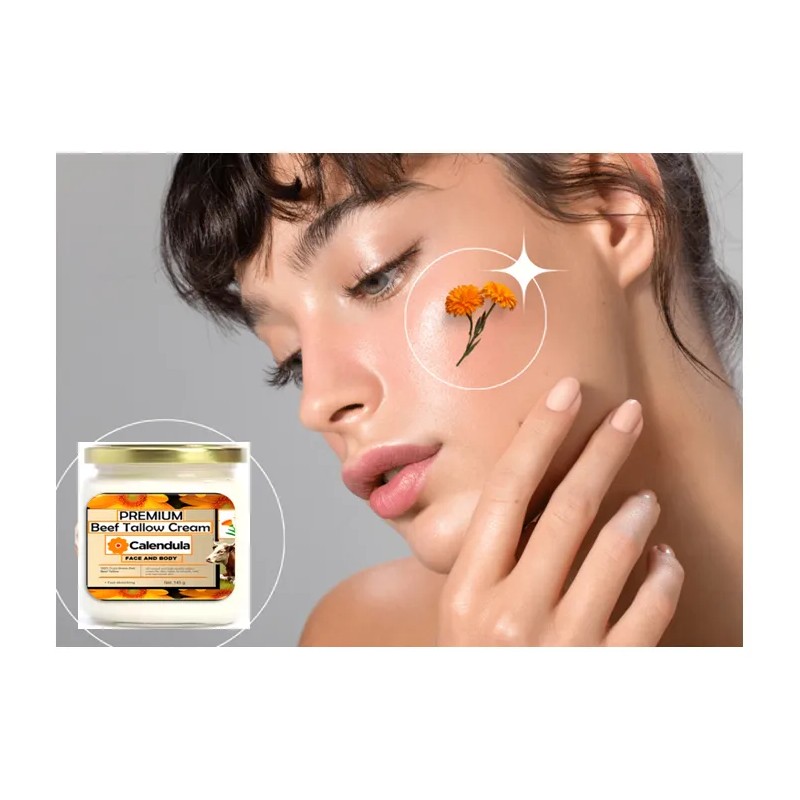 Crema Sebo Bovino Manteca De Vaca Beef Tallow Bálsamo Res