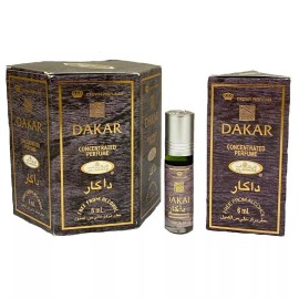 Al Rehab Dakar- 6 ml (.2oz) Roll-on Perfume Oil by Al-Rehab (Box of 6)