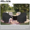 ANartcle Patio Chair Covers,600D Waterproof Heavy Duty Outdoor Lawn Patio