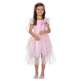 Rubie's Rubies Costume Fairy Luna Pink Dress Girls Children Fancy Dress Carnival - 116