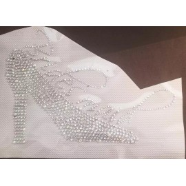 Unbranded "Bridesmaid" Crystal Heat Transfer AB Stones