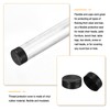 sourcing map 150mm(6") Rubber End Caps, Round Vinyl Plug Insert