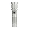 Rechargeable LED Flashlight High Luminous Flux 8000LM Telescopic Zoom Handheld