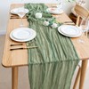 Cheesecloth Table Runner 13ft Boho Gauze Cheese Cloth Table Runner