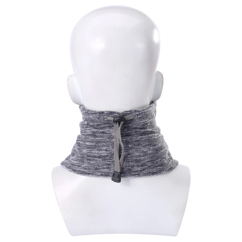 Unbranded Winter Fleece Neck Warmer Gaiter Adjustable Ski Face Mask