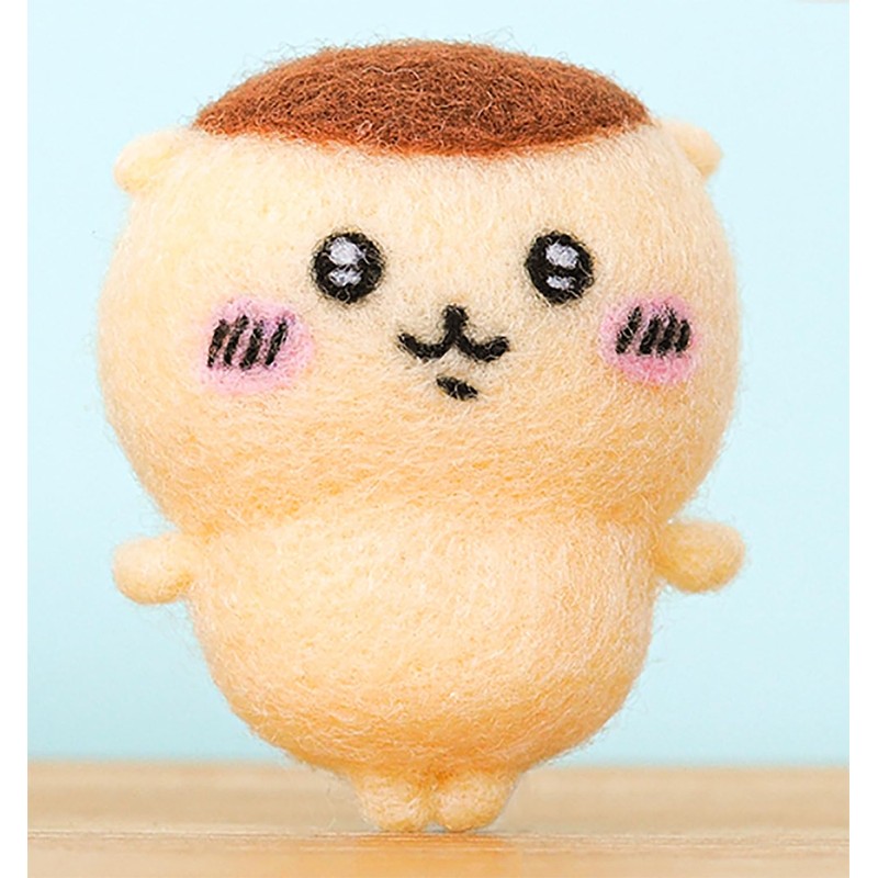 Hamanaka H468-000-105 Wool Felt Kit, Needle Felt, Chiikawa Series, Kuri