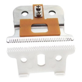 Carbon Steel Blade Trimmer Silver Replacement T-Blade Compatible with Andis T Outliner gtx