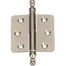 KOTARBAU® Decorative Hinges 45 x 45 mm Furniture Hinge Universal Satin Rust-Resistant Left Robust Practical